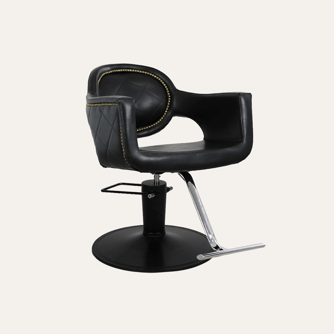 Keller International Juliet Salon Chair Black DSP-KEL-APCHR-K1177-T-BLACK