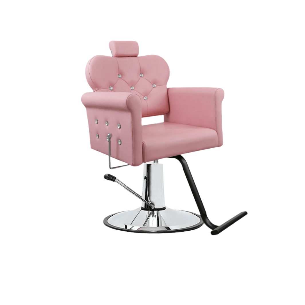 Keller International Glam II All Purpose Chair Pink / Standard HG1 Base / Black +$19 DSP-KEL-APCHR-K1268C-T-PINK