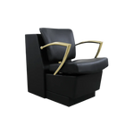 Keller International Manhattan Gold Dryer Chair DSP-KEL-DRY-K1311-BLACK-GOLD