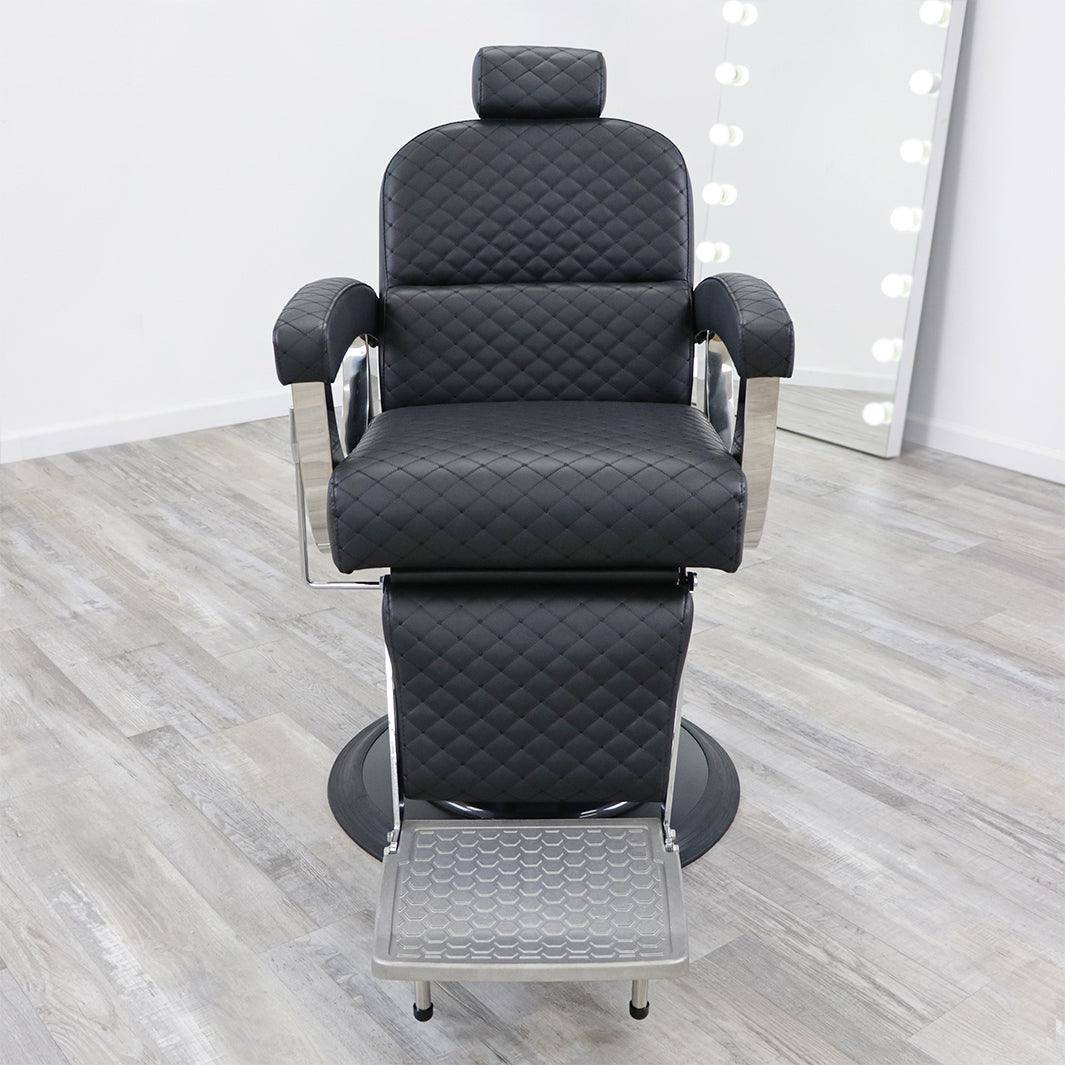 Keller International Knight Barber Chair DSP-KEL-BBCHR-K2002-BLACK