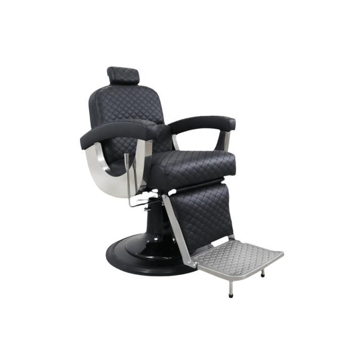 Keller International Knight Barber Chair DSP-KEL-BBCHR-K2002-BLACK