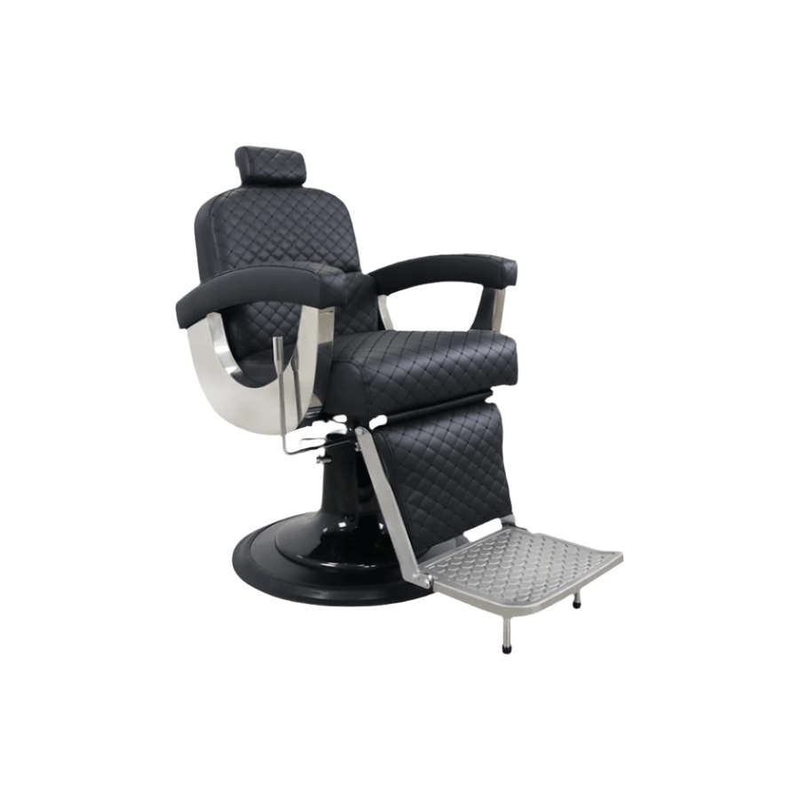 Keller International Knight Barber Chair DSP-KEL-BBCHR-K2002-BLACK