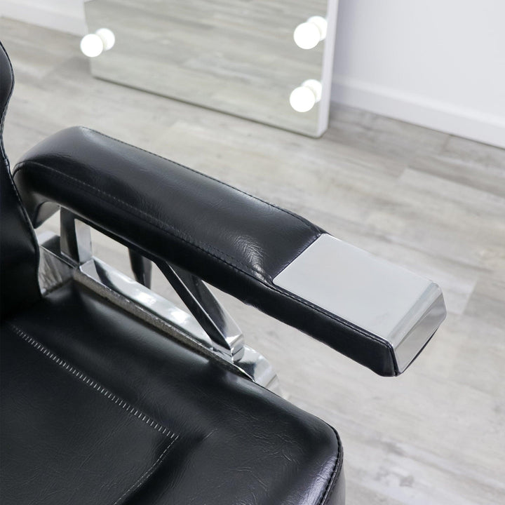 Keller International Economic Barber Chair NG1 Standard Base DSP-KEL-BBCHR-K2012-BLACK