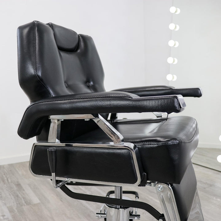 Keller International Economic Barber Chair NG1 Standard Base DSP-KEL-BBCHR-K2012-BLACK