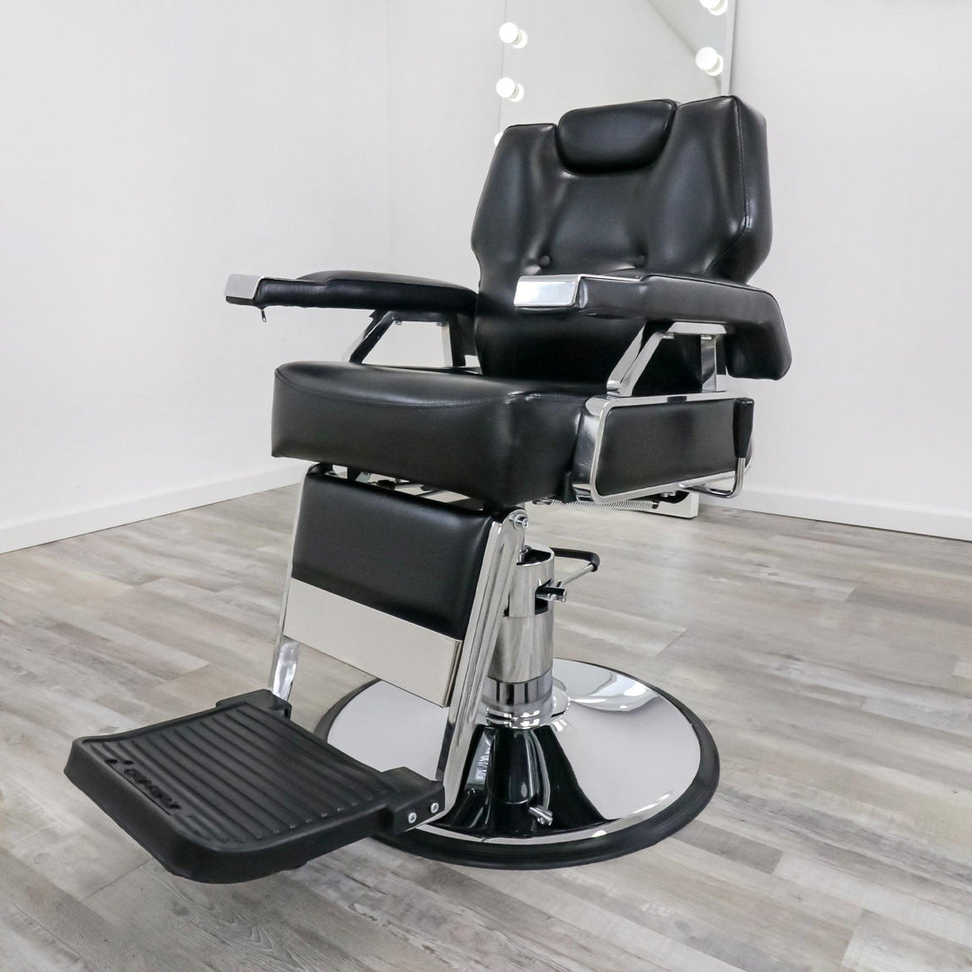 Keller International Economic Barber Chair NG1 Standard Base DSP-KEL-BBCHR-K2012-BLACK
