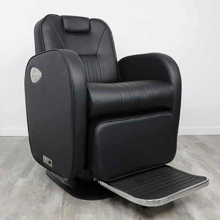 Keller International Evander Electric Barber Chair DSP-KEL-BBCHR-K2066E-BLACK