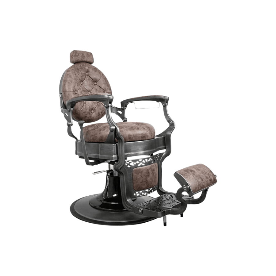 Keller International Dynasty Barber Chair Brown DSP-KEL-BBCHR-K2399-BROWN