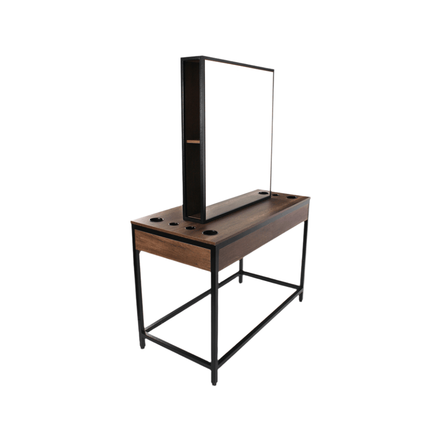 Keller International Craftsman Double Sided Styling Station DSP-KEL-SYSTL-K7070D-MOCHA