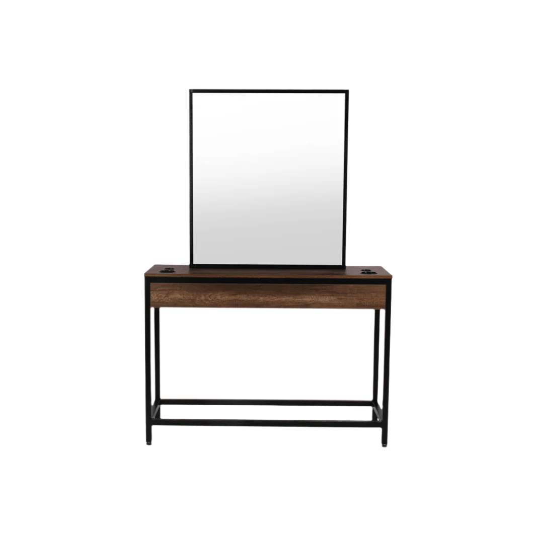 Keller International Craftsman Single Sided Styling Station DSP-KEL-SYSTL-K7070S-MOCHA