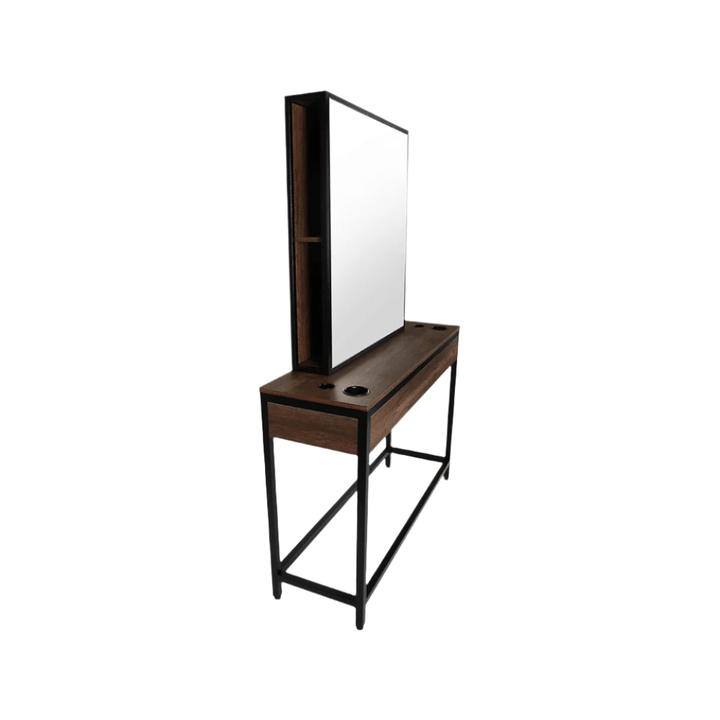 Keller International Craftsman Single Sided Styling Station DSP-KEL-SYSTL-K7070S-MOCHA