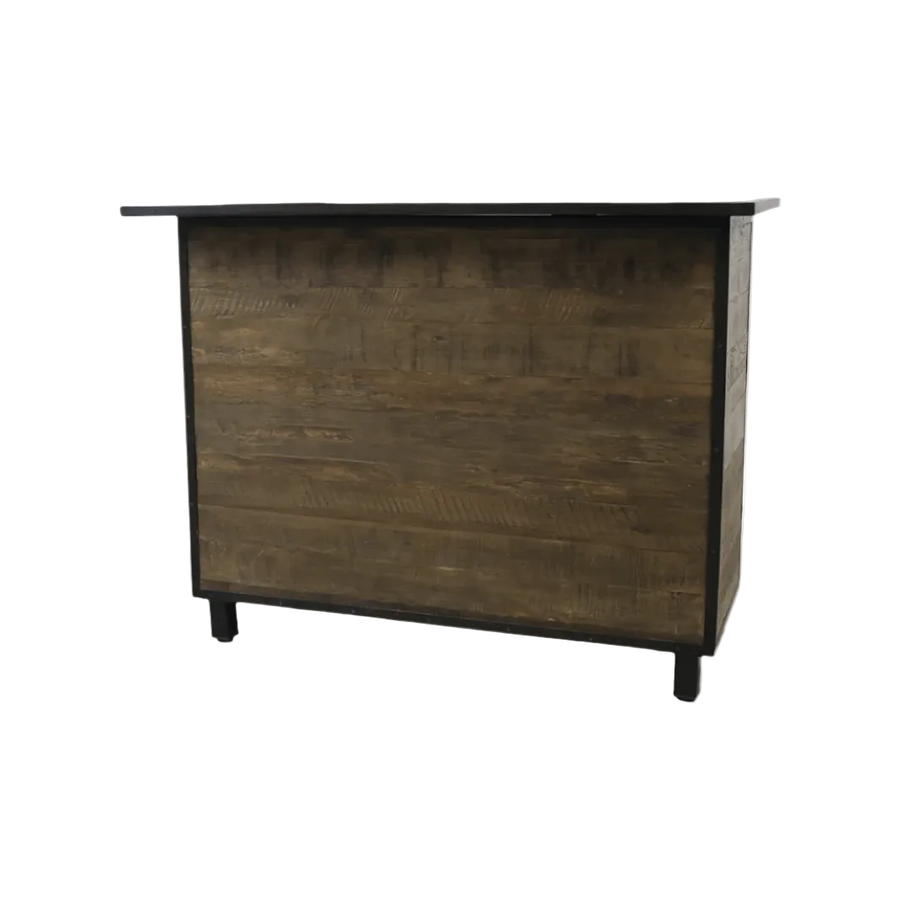Keller International Sierra Reclaimed Reception Desk DSP-KEL-NRTBL-K9005