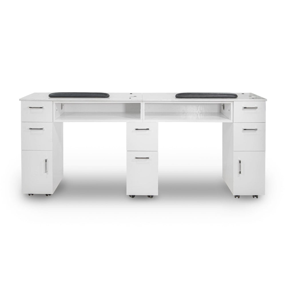 Drexel Tufted Double Manicure Table