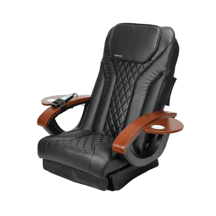 Mayakoba Shiatsulogic Pedicure Massage Chair Cushion Cover Set - EX (cover set only, w/o chair) Black EX KAN-TCHRCVR-20-V-BLK