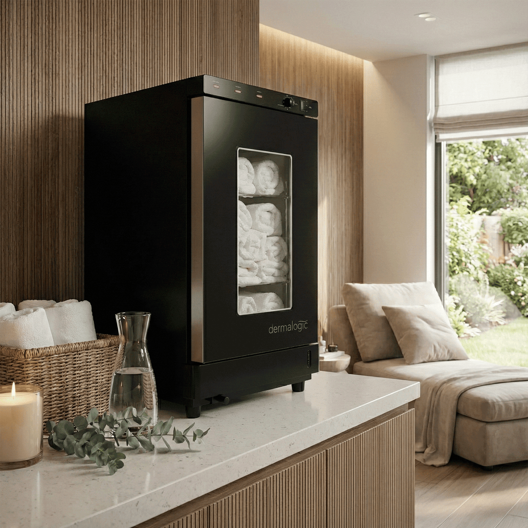 Dermalogic DERMALOGIC 120G Glass Door Towel Steamer KGO-TSAPP-120G