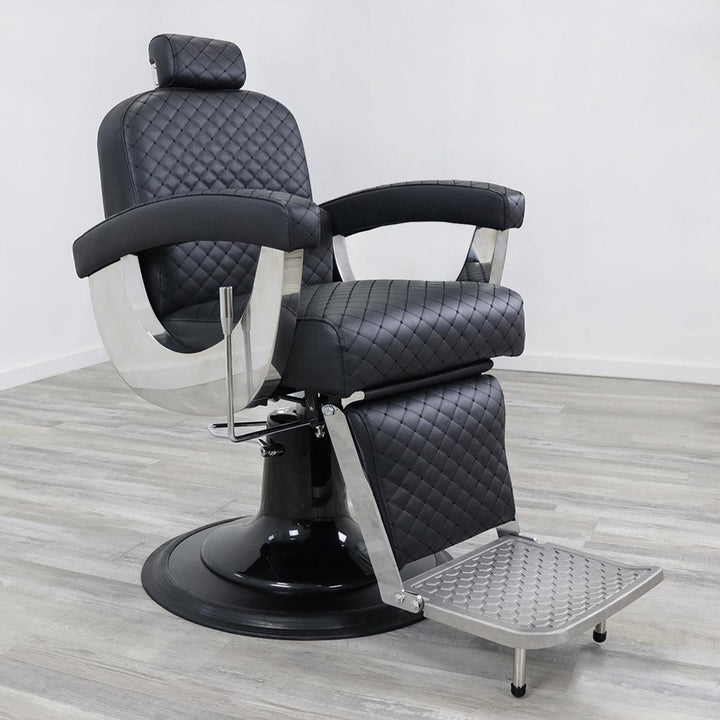 Keller International Knight Barber Chair DSP-KEL-BBCHR-K2002-BLACK