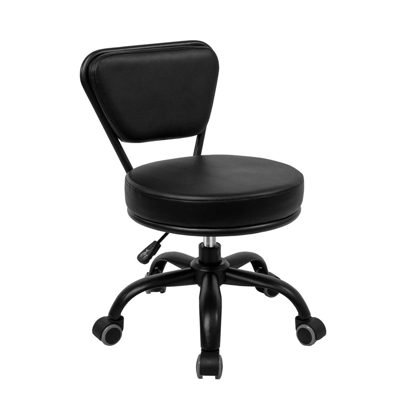 Designer Pedi Stool - Pedicure Technician's Stool, Low Height Range.