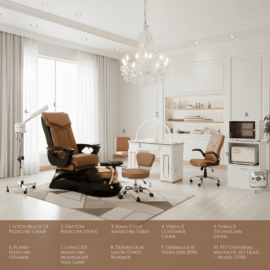 Mayakoba LOTUS II 10 Set Package - Cappuccino