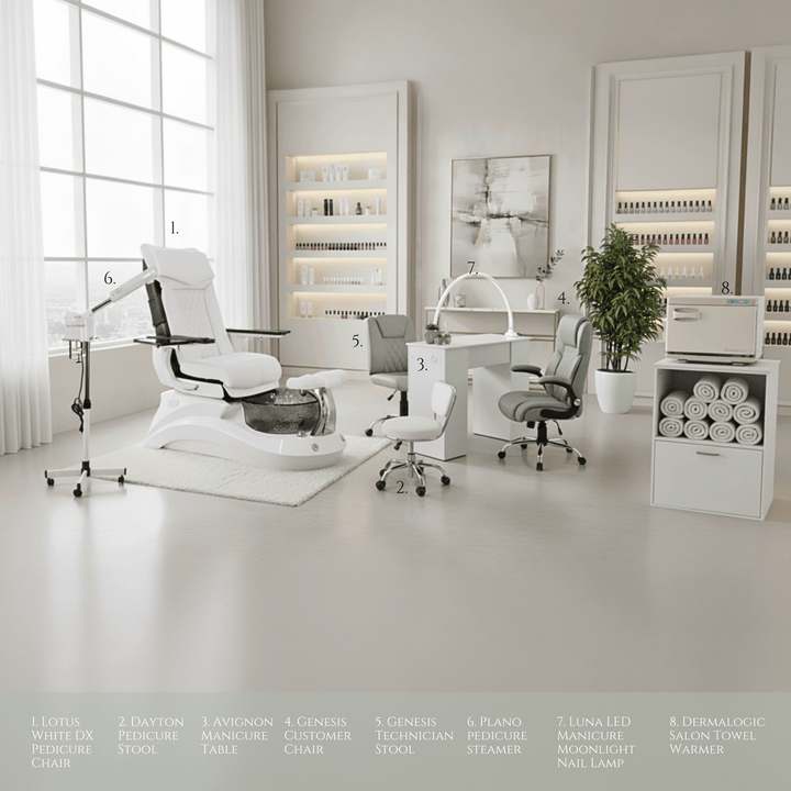 Mayakoba LOTUS II 8 Set Package - White