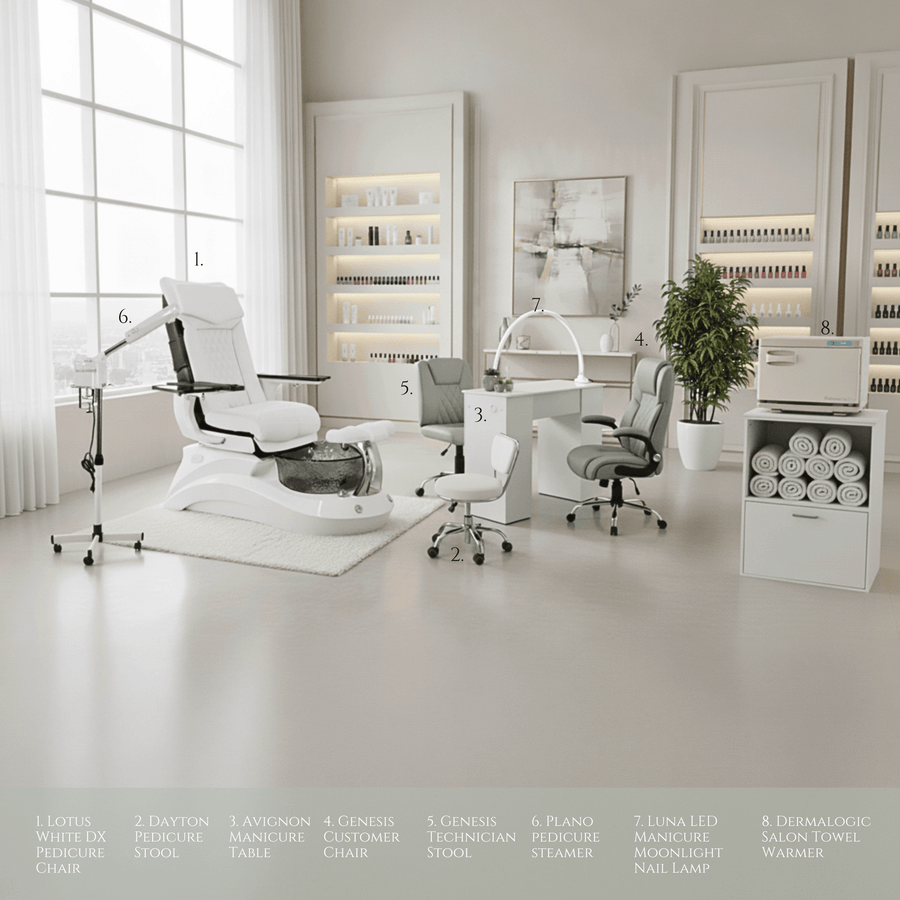 Mayakoba LOTUS II 8 Set Package - White