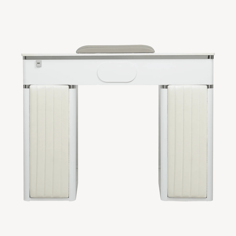 LUX 450 Single Manicure Nail Table Marble ( No Vacuum )