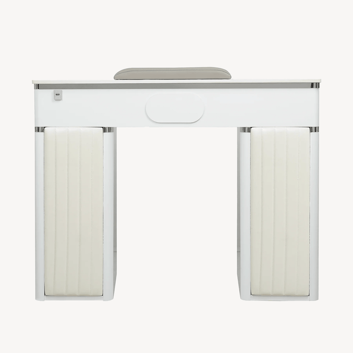LUX SPA LUX 450 Single Manicure Nail Table Marble ( No Vacuum )
