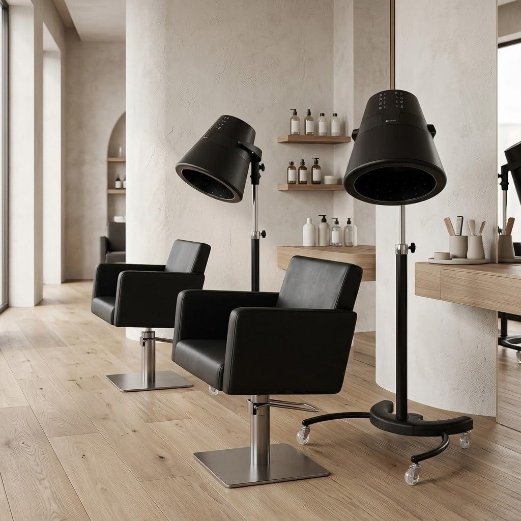 Berkeley LUX II Free Standing Hood Hair Dryer WAV-DRY-136-BLK-KIT