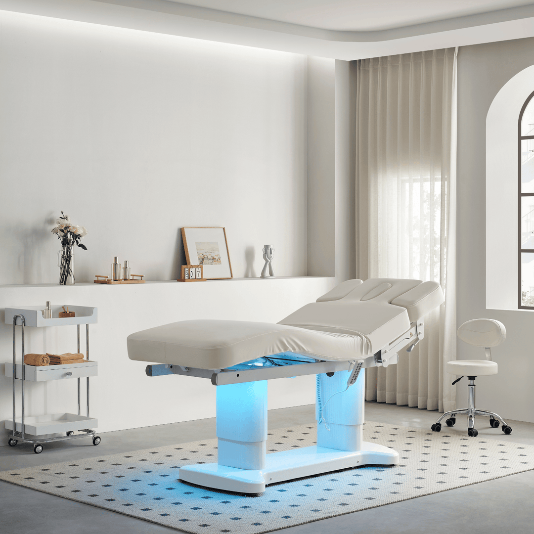 Beauty-Ace LIORA Spa And Massage Bed FF-DPI-FCCHR-Z042F-WHT