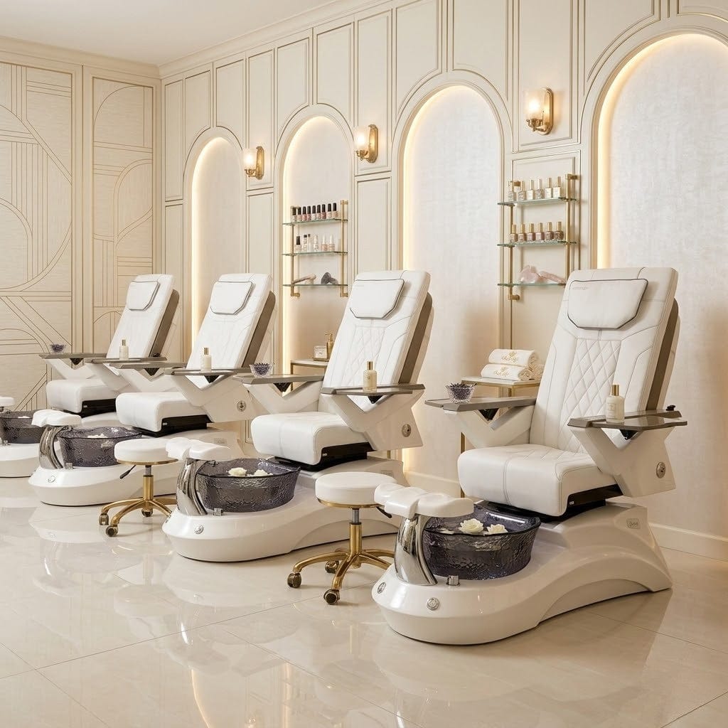 Mayakoba LOTUS II Shiatsulogic FX Pedicure Chair