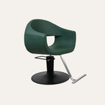 Keller International LUNA Salon Chair Evergreen / Black / Chrome DSP-KEL-APCHR-K1129-T-EVERGREEN