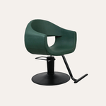 Keller International LUNA Salon Chair Evergreen / Black / Black DSP-KEL-APCHR-K1129-T-EVERGREEN