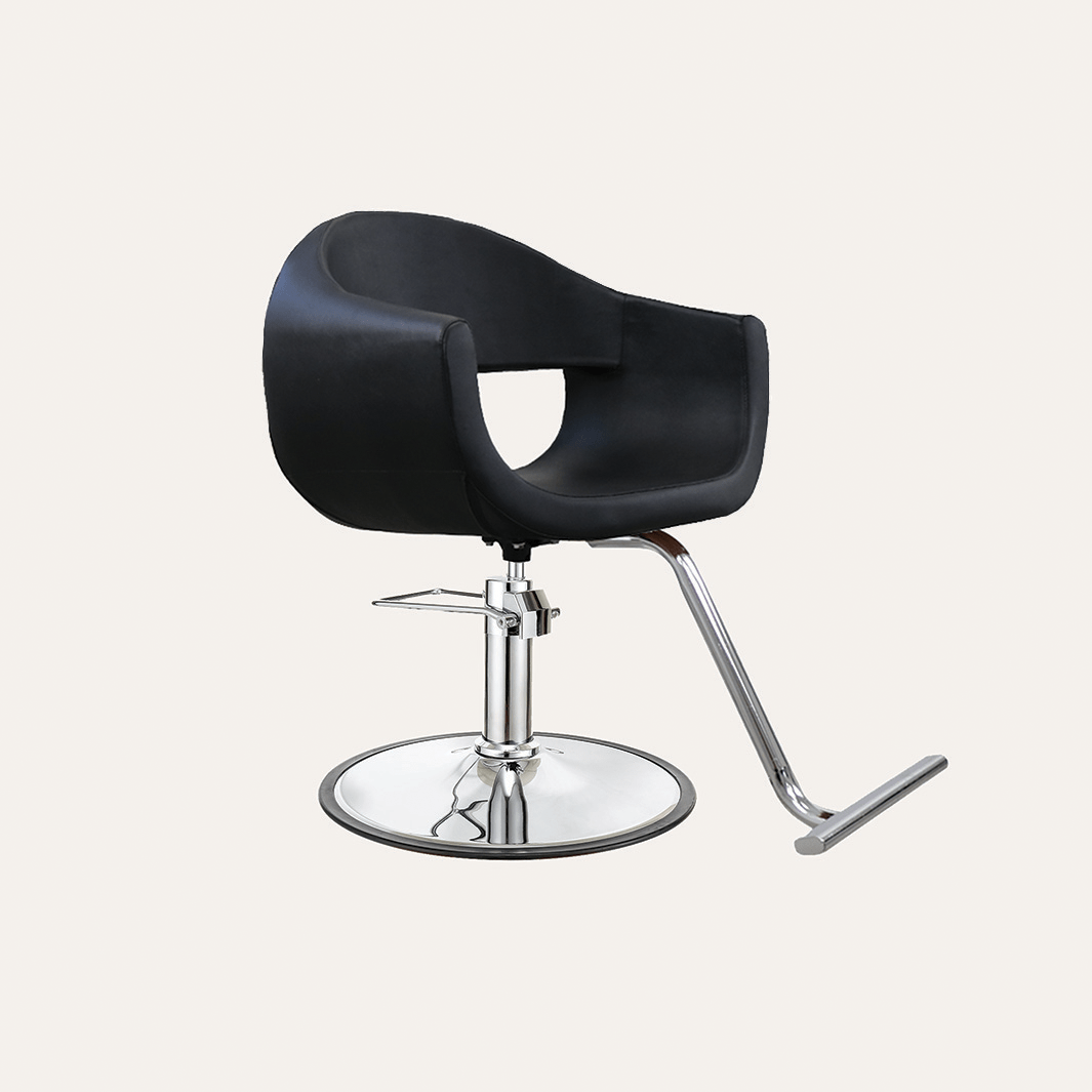 Keller International Luna Salon Chair Black / G2 / Chrome DSP-KEL-APCHR-K1129-T-BLACK
