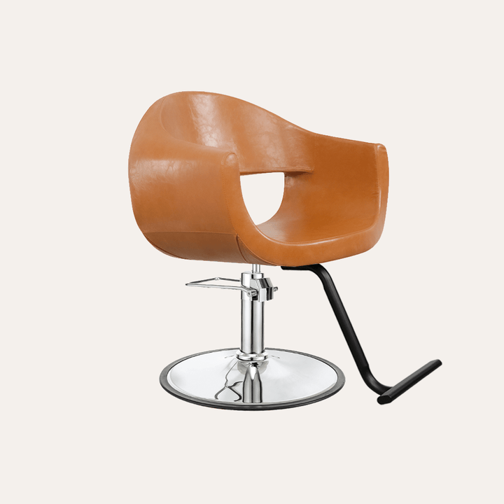 Keller International Luna Salon Chair Camel / G2 / Black +$19 DSP-KEL-APCHR-K1129-T-CAMEL