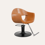 Keller International Luna Salon Chair Camel / Black / Chrome DSP-KEL-APCHR-K1129-T-CAMEL