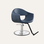 Keller International LUNA Salon Chair Slate Blue / G2 / Black DSP-KEL-APCHR-K1129-T-SLATEBLUE