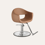Keller International LUNA Salon Chair Cappuccino / G2 / Chrome DSP-KEL-APCHR-K1129-T-CAPPUCCINO