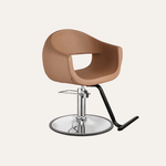 Keller International LUNA Salon Chair Cappuccino / G2 / Black DSP-KEL-APCHR-K1129-T-CAPPUCCINO