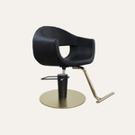 Keller International Luna Salon Chair Black / Gold +$19 *Special Care Instructions* / Gold +$29 DSP-KEL-APCHR-K1129-T-BLACK