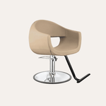 Keller International Luna Salon Chair Cashmere / G2 / Black DSP-KEL-APCHR-K1129-T-CASHMERE