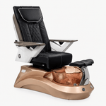 Mayakoba LOTUS II Shiatsulogic FX Pedicure Chair Black FX / Rose Gold Lotus II AYC-SPA-LOTUS-2-FX9653-839AMLTGLD-53BLK