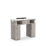 Lexor THE Moden™ Vented Manicure Table - VM313 Hazel MODEN / Built-in Dust Collector DSP-LXR-NTBL-VM313-BIDC-HZL