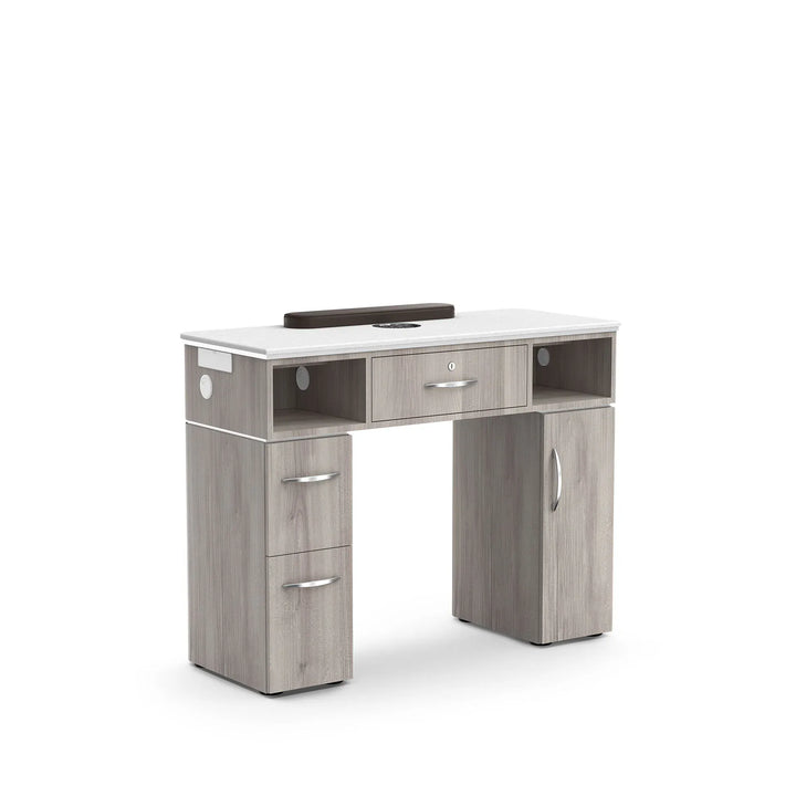 Lexor THE Moden™ Vented Manicure Table - VM313 Hazel MODEN / No Dust Collector DSP-LXR-NTBL-VM313-HZL