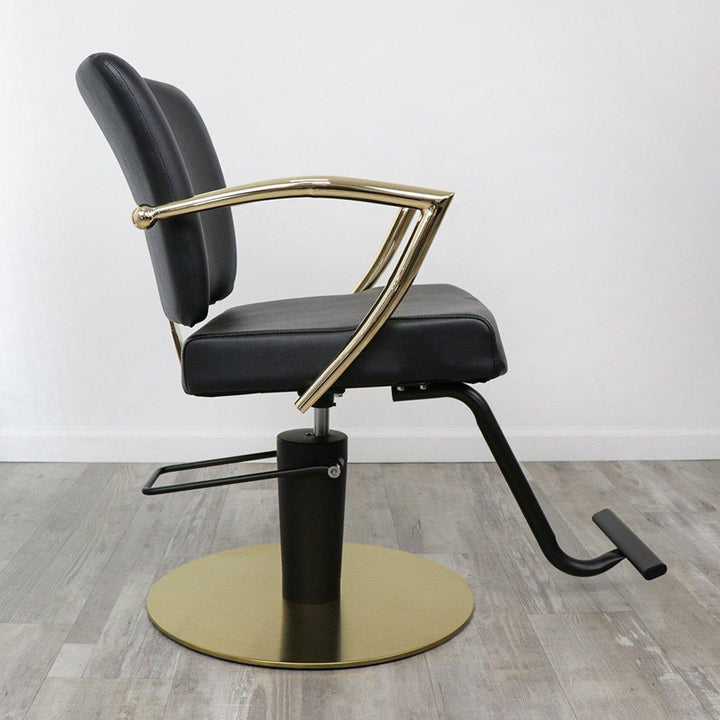 Keller International Manhattan Gold Salon Chair