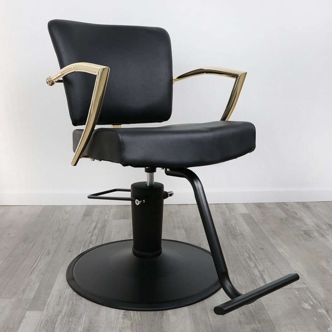 Keller International Manhattan Gold Salon Chair