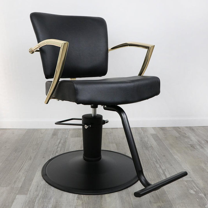 Keller International Manhattan Gold Salon Chair
