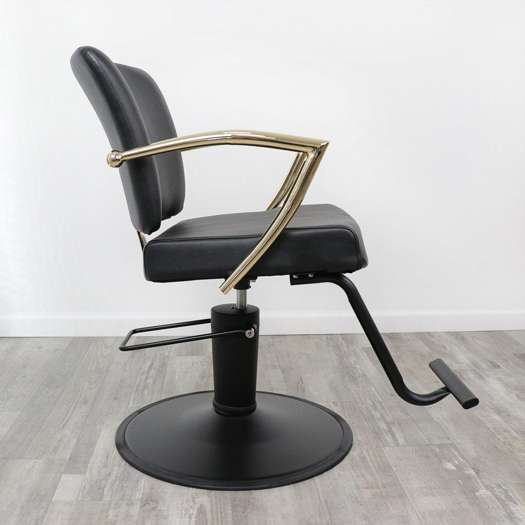 Keller International Manhattan Gold Salon Chair