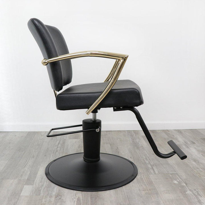 Keller International Manhattan Gold Salon Chair