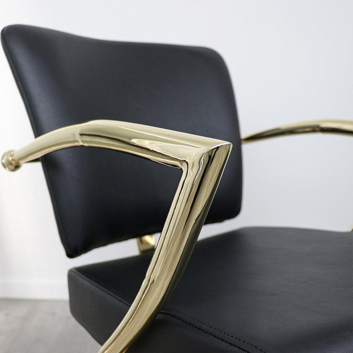 Keller International Manhattan Gold Salon Chair