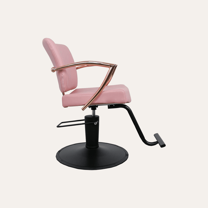 Keller International Manhattan Rose Gold Salon Chair