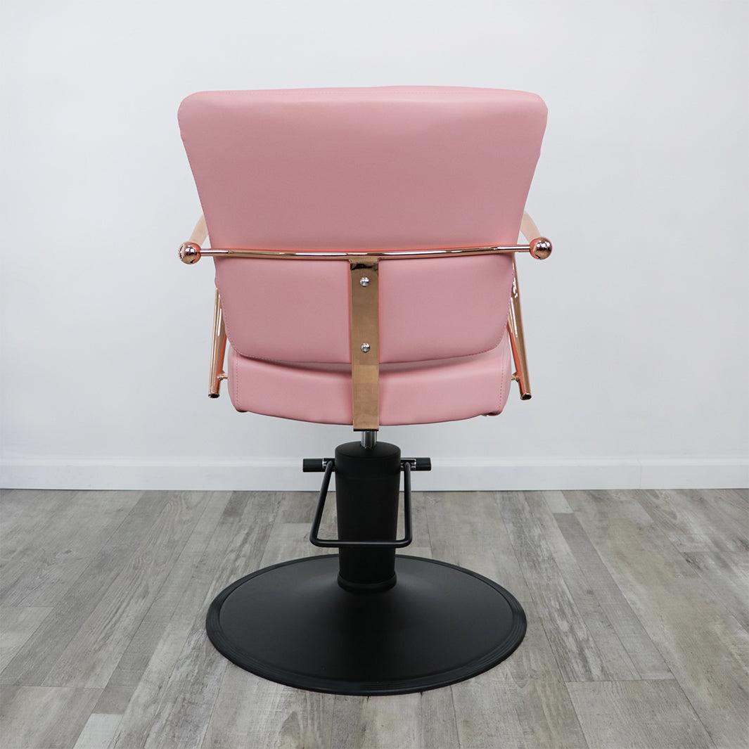 Keller International Manhattan Rose Gold Salon Chair