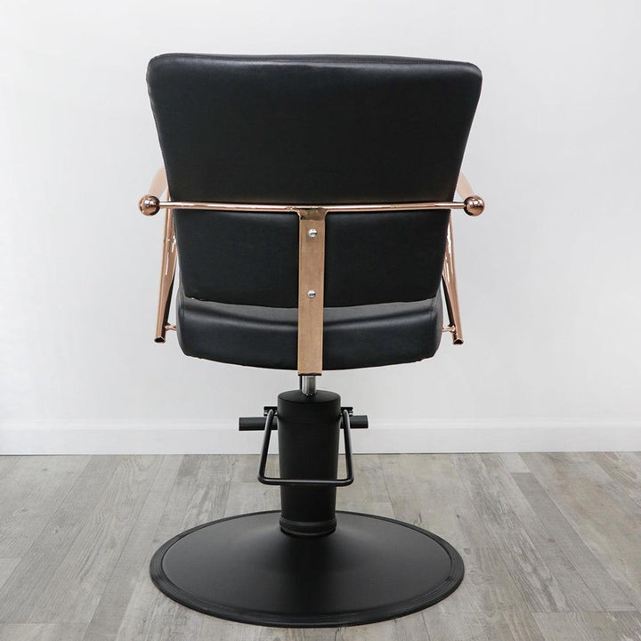 Keller International Manhattan Rose Gold Salon Chair